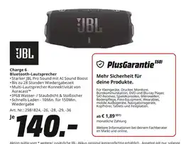 MediaMarkt Jbl charge 6 bluetooth-lautsprecher Angebot