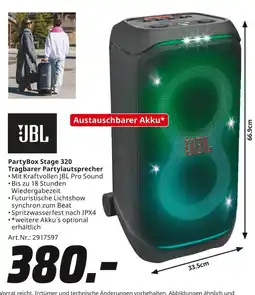 MediaMarkt Jbl partybox stage 320 Angebot