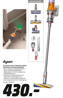 MediaMarkt Dyson v12 detect slim absolute (2023) Angebot