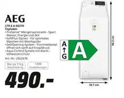 MediaMarkt Aeg ltr 6 a 60370 toplader Angebot