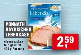 Handelshof PONNATH BAYRISCHER LEBERKÄSE Angebot