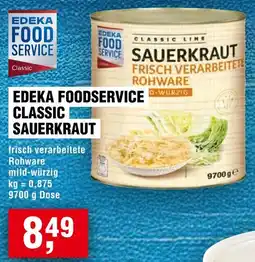 Handelshof EDEKA FOODSERVICED CLASSIC SAUERKRAUT Angebot