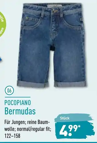 Aldi Nord Pocopiano Bermudas Angebot