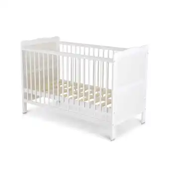 Netto Marken-Discount Cangaroo Babybett 2 in 1 Gitterbett Albero Kinderbett 120 x 60 cm Holz 3 Ebenen weiß Angebot