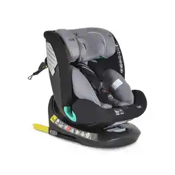 Netto Marken-Discount Cangaroo i-Size Kindersitz Quill (40-150cm) Gruppe 0/1/2/3, Isofix, 360° drehbar grau Angebot