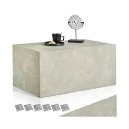 Netto Marken-Discount tectake Couchtisch, minimalistisches Design, keine Montage, 90 x 50 x 40 cm Angebot