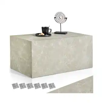 Netto Marken-Discount tectake Couchtisch, minimalistisches Design, keine Montage, 90 x 50 x 40 cm Angebot
