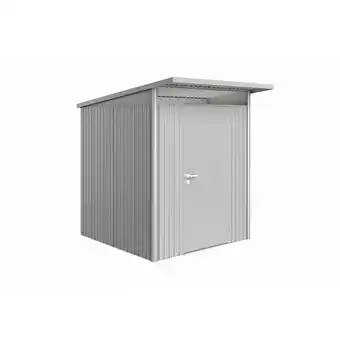 toom Baumarkt Biohort Gerätehaus 'AvantGarde M' 180 x 220 cm Silber metallic Angebot
