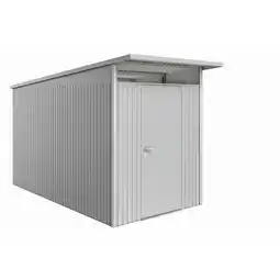 toom Baumarkt Biohort Gerätehaus 'AvantGarde' Gr. A4 silber-metallic 180 x 380 cm, mit Standardtür Angebot