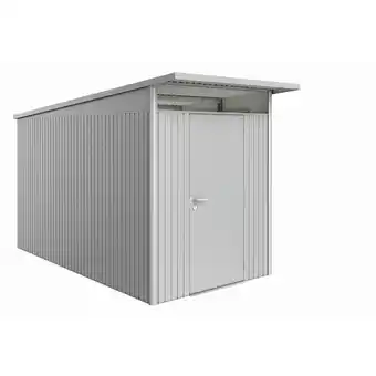 toom Baumarkt Biohort Gerätehaus 'AvantGarde' Gr. A4 silber-metallic 180 x 380 cm, mit Standardtür Angebot