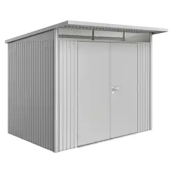 toom Baumarkt Biohort Gerätehaus 'AvantGarde L' 260 x 220 cm Silber metallic Angebot