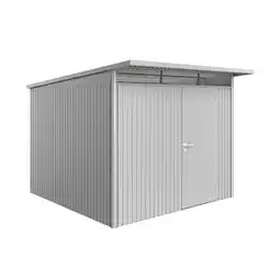 toom Baumarkt Biohort Gerätehaus 'AvantGarde XL' 260 x 300 cm Silber metallic Angebot