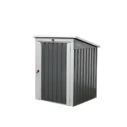 toom Baumarkt Westmann Mülltonnenbox anthrazit Metall 101 x 104 x 134 cm, integriertes Schloss Angebot