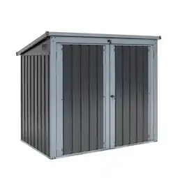 toom Baumarkt Westmann Mülltonnen- und Gerätebox anthrazit Stahl 101 x 158 x 134 cm Angebot