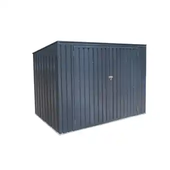 toom Baumarkt Westmann Mülltonnenbox '7 x 3' dunkelgrau Metall 100 x 235 x 131 cm Angebot