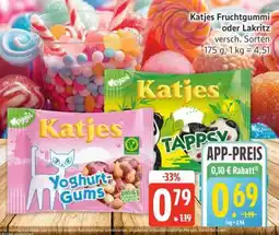 Edeka Katjes Fruchtgummi oder Lakritz Angebot