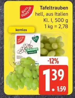 Edeka Tafeltrauben Angebot
