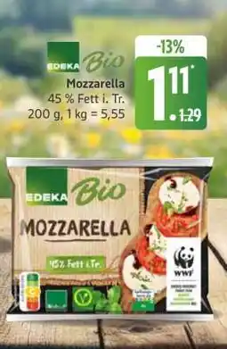 Edeka EDEKA Bio Mozzarella Angebot