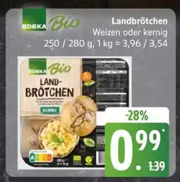 Edeka EDEKA Bio Landbrötchen Angebot