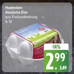 Edeka Haehnlein deutsche Eier Angebot