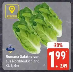 Edeka Romana Salatherzen Angebot
