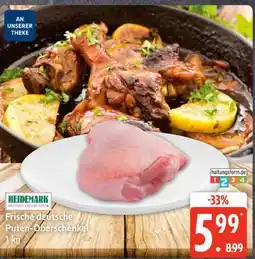 Edeka Frische deutsche Puten-Oberschenkel Angebot
