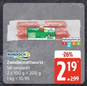 Edeka Nordisch Zwiebelmettwurst Angebot