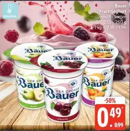 Edeka Bauer Fruchtjoghurt Angebot
