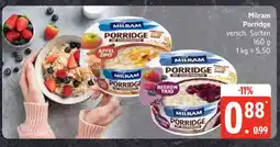 Edeka MILRAM Porridge Angebot