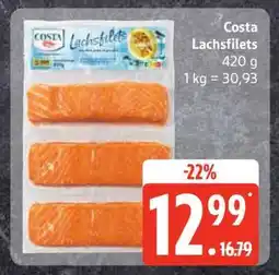 Edeka Costa Lachsfilets Angebot