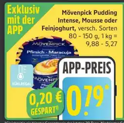 Edeka Mövenpick Pudding Intense, Mousse oder Feinjoghurt Angebot