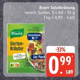 Edeka Knorr Salatkrönung Angebot