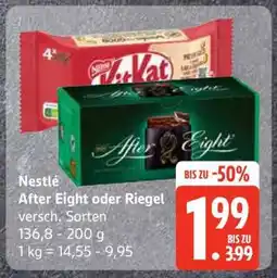 Edeka Nestlé After Eight oder Riegel Angebot