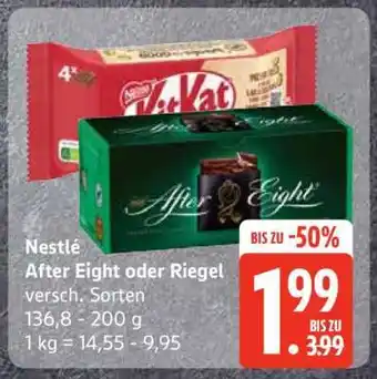 Edeka Nestlé After Eight oder Riegel Angebot