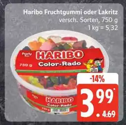 Edeka Haribo Fruchtgummi oder Lakritz Angebot