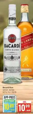 Edeka Bacardí Rum Angebot