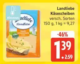 Edeka Landliebe Käsescheiben Angebot