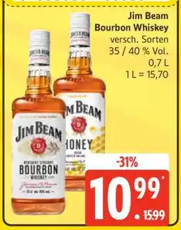 Edeka Jim Beam Bourbon-Whiskey Angebot