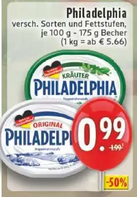 Edeka Philadelphia Angebot