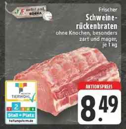 Edeka Frischer Schweinerückenbraten Angebot