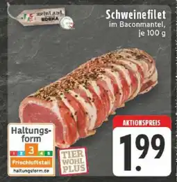 Edeka Schweinefilet im Baconmantel Angebot