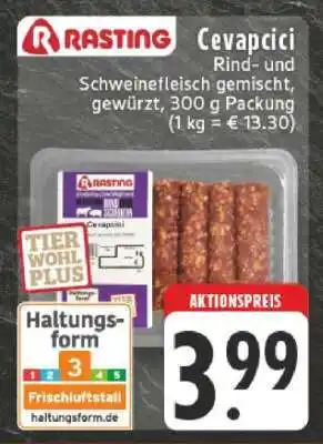Edeka Rasting Cevapcici Angebot