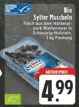 Edeka Bio Sylter Muscheln Angebot
