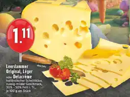 Edeka Leerdammer Original, Léger oder Delacrème Angebot