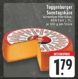 Edeka Toggenburger Sonntagskäse Angebot