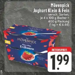 Edeka Mövenpick Joghurt Klein & Fein Angebot