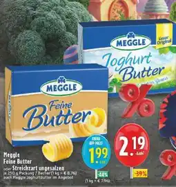 Edeka Meggle Feine Butter Angebot
