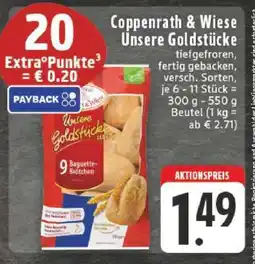Edeka COPPENRATH & WIESE Unsere Goldstücke Angebot