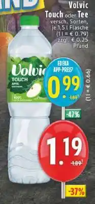 Edeka VOLVIC Touch oder Tee Angebot