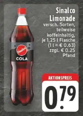 Edeka Sinalco Limonade Angebot